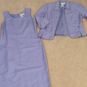 Coldwater Creek Light Purple Embellished Jacket